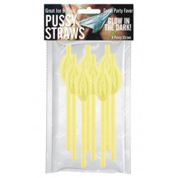 Pussy Straws - Glow in the Dark 