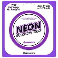 Neon Bondage Tape - Purple 