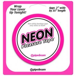Neon Bondage Tape - Pink 