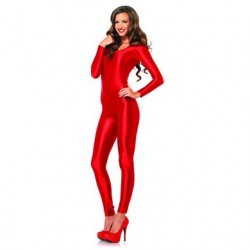Spandex Catsuit - Red - Large 
