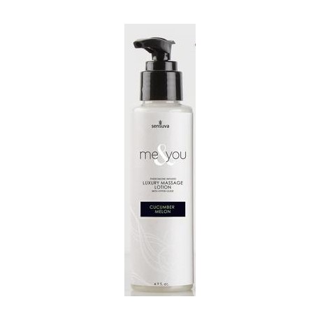 Me and You Massage Lotion - Cucumber Melon - 4.2 Oz. 