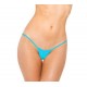 V-front Thong - Turquoise - One Size 